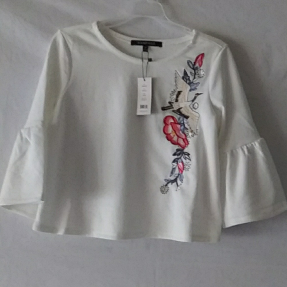 Rampage Women's White blouse